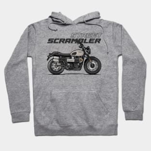 Street Scrambler 900 - White Hoodie